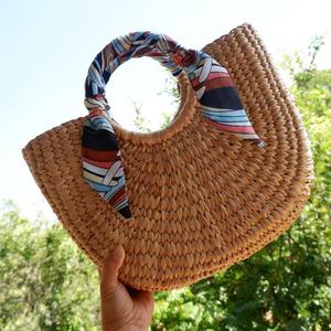 Wholesale High Quality Handmade Bohemian Style <b>Straw</b> Tote Bag with Zipper Closure Big <b>Sale</b>! Handbags in Thailand - Product Image 2