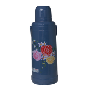 Flower Designed Deluxe <b>Plastic</b> Vacuum Flask - Product Image 2