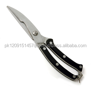 Tijeras de Cocina de Acero Inoxidable de Alta Resistencia Reutilizables, Marca Premium BEST, Hechas en Pakistán, para Cortar Pollo y Carne - Product Image 3
