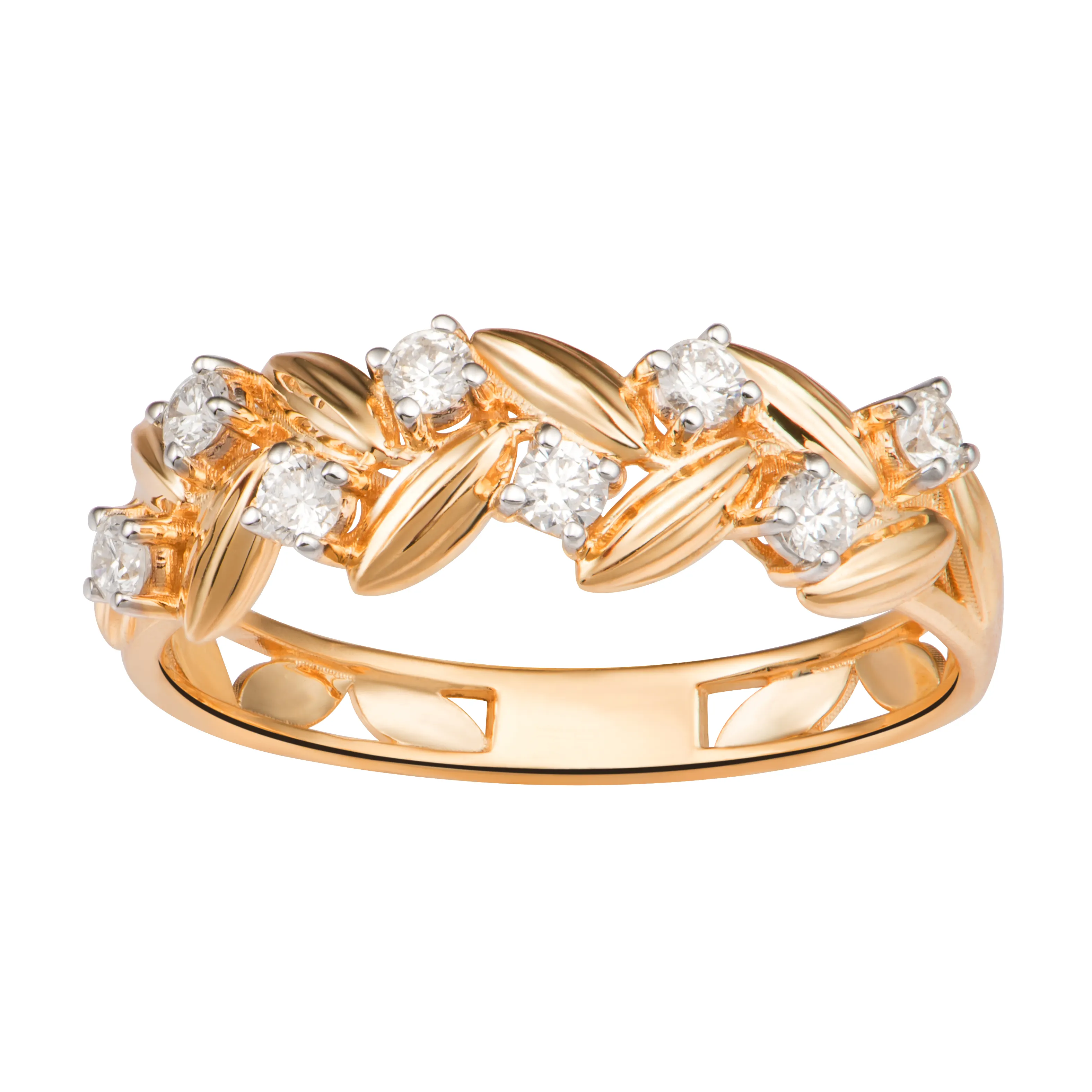 Wholesale 14K SOLIDゴールドダイヤモンドリング-PNJ Vietnamジュエリーメーカーや卸売業者