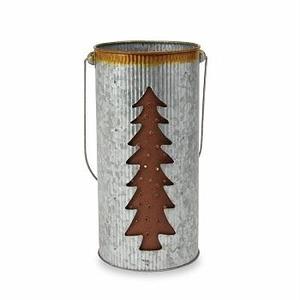 Seau à fleurs en fer coloré rustique, seau vert, décoration pour maison et jardin, DESIGN à la main - Product Image 6