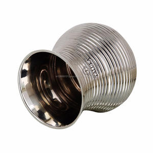 Vaso de agua de latón de 13 OZ niquelado con parte inferior de la mejor calidad para beber - Product Image 2