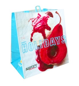 Vietnam-Made Reusable PP Non-Woven <b>Shopping</b> Tote Promotional <b>Bag</b> Drawstring/<b>Zipper</b>/Button Closure Fashion Style Polypropylene - Product Image 1