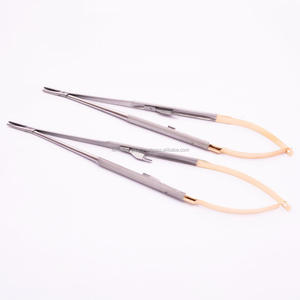 Alemán calidad Castroviejo sostenedor de la aguja TC quirúrgico TC Micro aguja titular/Micro-aguja porta aguja cartera aguja circular - Product Image 2