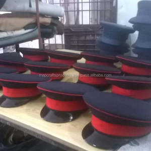 High Quality 100% Wool Australian Visors Wholesale Outdoor Customized Patches Logo <b>Hats</b> - Product Image 6