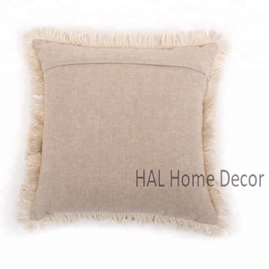 Indian Decorative <b>Pillow</b> Custom Cushion Cover Hand Embroidery Design Wholesale <b>Throw</b> <b>Pillow</b> Cover - Product Image 5