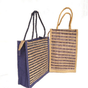 Sac fourre-tout en toile de jute naturelle, écologique, réutilisable, moyen, personnalisé avec logo Lowellcraft, imprimé, recyclable, Delhi - Product Image 4