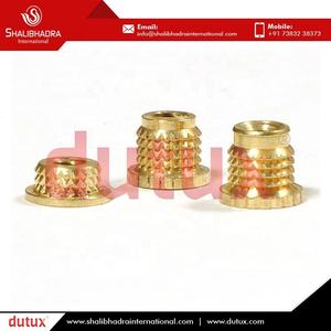 Inserto moleteado de latón al por mayor para instalación de tuberías Material de alta calidad - Product Image 4