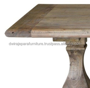 Muebles de mesa de comedor-Natural antiguo Mindi muebles de madera de estilo francés (sólo para Wholeslaser) - Product Image 3