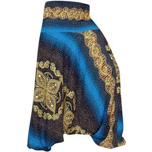 Afgani-pantalones bombachos de Yoga para hombre y mujer, pantalón holgado, estilo gitano, Unisex - Product Image 3