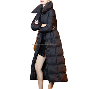 KIJQJW11 Chaqueta larga de diseñador Vintage para mujer, acolchado de algodón hecho a mano, elegante edredón de diamantes, camuflaje con remaches elegantes - Product Image 5