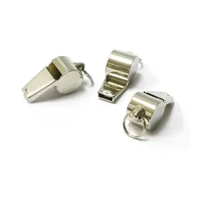 Árbitro deportivo de latón Silbato de metal Silbato de plástico duradero - Product Image 1