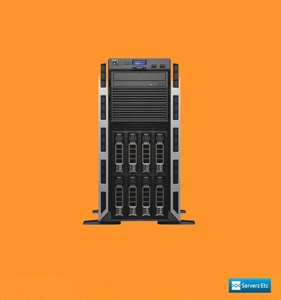 FOR DELL POWEREDGE T430 1*14 CORE 2.00GHZ E5-2660 V4 64GB 2*1.92TB SAS <b>SSD</b> H730P - Product Image 1