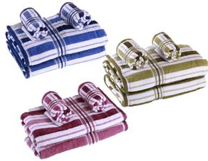 100% coton rond serviettes de plage anneau filé fil rayures carreaux solide teint Jacquard motifs lavable réutilisable pour une utilisation en toutes saisons - Product Image 3