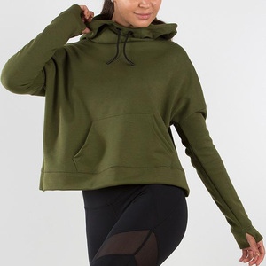 2025 gran oferta Sudadera con capucha para mujer sudaderas de alta calidad precio barato mujer logotipo personalizado gimnasio Fitness sudaderas con capucha sudadera - Product Image 5