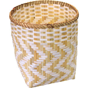 Handicraft <b>Bamboo</b> Weaving <b>Basket</b> Made by Artisan in Vietnam - Product Image 2