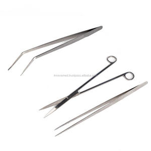 High Quality Stainless Steel Aquarium Scissors Kit Custom Volume Live Plant Maintenance Cleaning <b>Tools</b> - Product Image 5