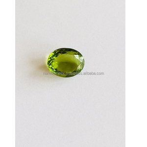 Piedra preciosa de corte ovalado de peridoto natural, Color verde, certificado IGI para accesorios de joyería - Product Image 3