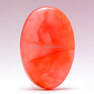 พลอยหลังเบี้ยทรงผสมทรงหลวมอัญมณีอัญมณีอัญมณีพลอยเทียมธรรมชาติเรียบเนียนสวยงามเครื่องประดับศิลปินที่ออกแบบเองสำหรับการรักษา - Product Image 5