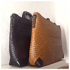 Bolso Tote de algodón hecho a mano con cierre abierto Logotipo personalizado Uso en la playa-Productos calientes para mujeres - Product Image 3