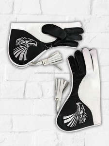 Guantes de cetrería de cuero de piel de vaca genuina de doble capa para hombres Bird Handling Pet - Product Image 5