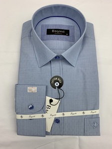 Fashion Custom Cotton Wholesale cheap <b>Clothes</b> and Apparel Stripe Business Long Sleeve Men shirt - Product Image 5