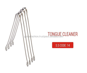 Raspador limpiador de lengua eficaz ecológico antideslizante reutilizable de acero inoxidable con eliminación de bacterias - Product Image 6