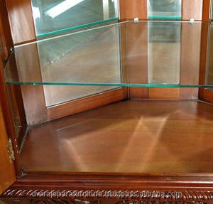 Vitrina clásica de caoba, mueble, jepara, indonesia - Product Image 4