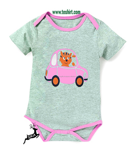 Combinaisons pour bébé en coton doux, vêtements écologiques pour nourrissons, combinaison teinte écologiquement, vente en gros de combinaisons personnalisées, commande en gros en ligne - Product Image 3