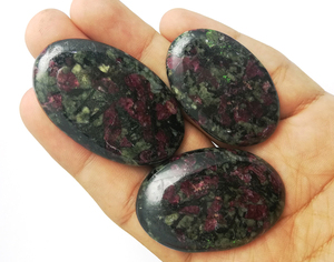 Pierre précieuse naturelle en vrac Edulite, cabochon, qualité supérieure, pierres en vrac pour la fabrication de bijoux - Product Image 1