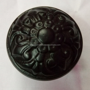 Poignée et bouton de tirage en fonte noire style vintage pour tiroirs, armoires, meubles de cuisine et portes et fenêtres, vente en gros - Product Image 4