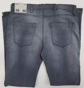 กางเกงยีนส์ผู้ชายผ้าฝ้ายผสมโพลีเอสเตอร์ผสมอีลาสเทน ยืดได้ คุณภาพส่งออก 100% สำหรับผู้ใหญ่ ไซส์ 28-38 สำหรับฤดูใบไม้ผลิและฤดูหนาว - Product Image 3