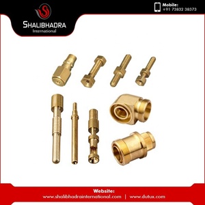ชิ้นส่วนทองเหลืองสำหรับเครื่องจักรและอุปกรณ์อิเล็กทรอนิกส์ CNC - Product Image 4