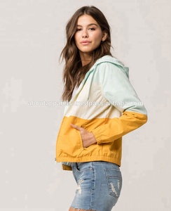 Chất Lượng Cao Của Phụ Nữ Áo Thun Áo Gió Cộng Với Kích Thước <span class=keywords><strong>Nylon</strong></span> Vải Thời Trang Phố Bông Mới Bán Buôn Áo Gió Kích Cỡ Khác Nhau - Product Image 4