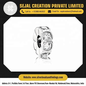 Cuenta de disco Brillante De plata de ley 925, pulido alto para componentes y hallazgos de joyería - Product Image 4