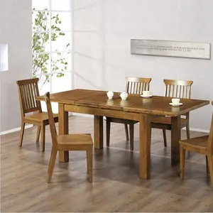 top quality furniture factory wooden dining tables and chairs set