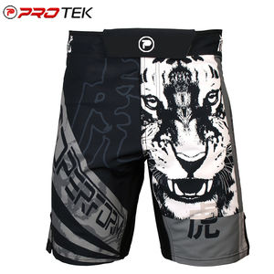 Pantalones cortos de tabla MMA para hombre personalizados OEM, ropa de lucha sublimada cómoda para artes marciales - Product Image 4