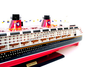 Handcrafted Wooden Model Cruise Ship <b>Novelty</b> <b>Gift</b> Boat - Product Image 2