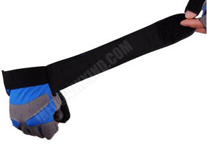 Venta caliente Guantes de gimnasio Hombres Medio dedo Silicona Levantamiento de pesas Fitness Mancuernas Ejercicio Entrenamiento Guantes deportivos multifunción - Product Image 6