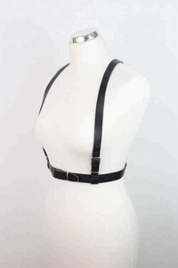 Arnés de cuerpo de cuero genuino, alta calidad, fetiche, GDH-0018 - Product Image 4