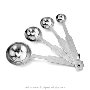 Commercial <b>Stainless</b> <b>Steel</b> Measuring <b>Cups</b> and Spoons for Hotels and Restaurants - Product Image 3