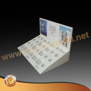 Acrylic clear Lipstick Display Holder Lipgloss <b>Lip</b> <b>Liner</b> Mascara Display Cosmetic Display Stand - Product Image 1