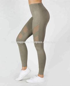 Vêtements de sport OEM personnalisés et bon marché, collants de compression en nylon et polyester, leggings respirants pour femmes, - Product Image 3