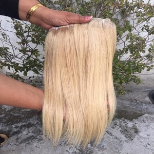 Cabello humano birmano vietnamita crudo Virgen sin procesar Paquete de bricolaje suave y cómodo con cutícula de estilo de onda natural alineada - Product Image 1