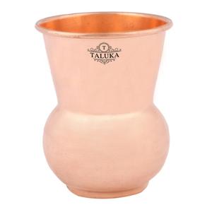 Gobelet en cuivre pur solide de 12 OZ/ 350 ML pour boire Servir Restaurant Maison Gobelet à eau en cuivre indien - Product Image 1