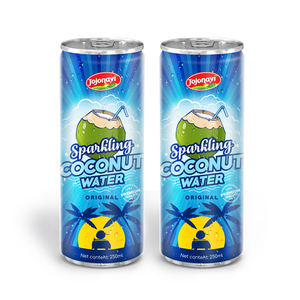 Agua de Coco Espumosa 100% Marca JOJONAVI Servicio OEM de Marca Privada ODM Vietnam Lata (Enlatada) Certificación Kosher Halal 24 Meses - Product Image 2