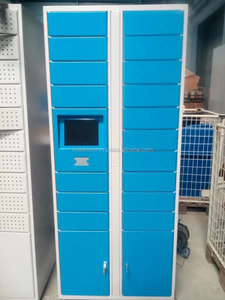 Casillero Electrónico Inteligente con Cerradura RFID, Material de Acero y Plástico Imitación Madera, Estructura Segura Ensamblada para Almacenamiento de Computadoras Portátiles - Product Image 5