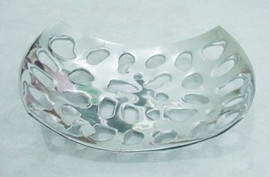 Característica tallada decorativa de Frutero de vidrio ecológico - Product Image 3