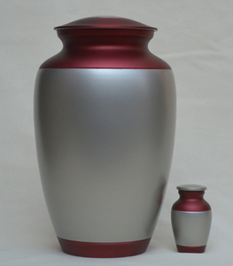 New Lines Adult Memorial Metal Urna Bronce rústico Estilo Americano/europeo Almacenamiento de estilo americano/europeo Cenizas funerarias humanas - Product Image 4