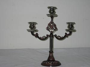 ชุดเทียนทำด้วยมือ2ชิ้นสีเงินหรูหราเชิงเทียนคริสตัลแบบกำหนดเองสำหรับงานแต่งงานงานปาร์ตี้คริสมาสต์ที่ให้ความโปรดปรานผู้ถือเทียนอลูมิเนียม - Product Image 4